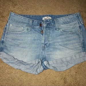 Hollister jean shorts